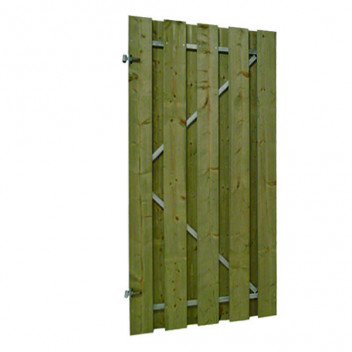 Deur ge?. model 20 plank + frame verstelb. 90x179 cm verti.