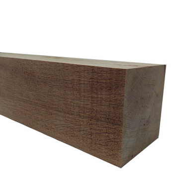 Eiken paal geschaafd 190x190 mm - 300 cm