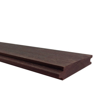 Azobe damwand geschaafd 30 mm / vallend breed - 300 cm  - per m2